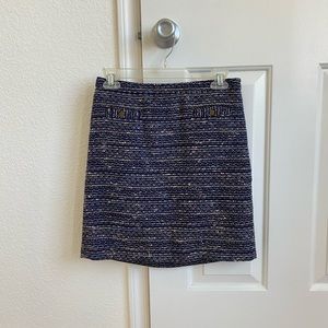 LOFT tweed skirt